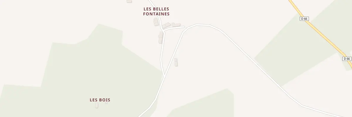 Plan du 130 Les Belles Fontaines à Moutiers-en-Puisaye