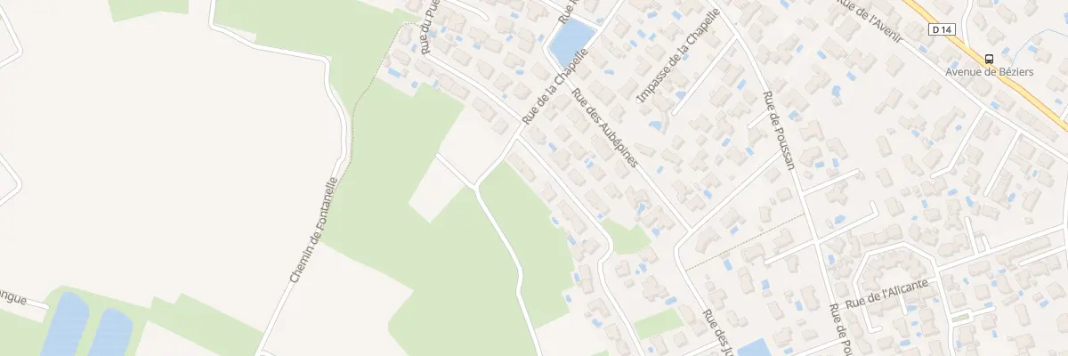 Plan du 315 Rue des Chênes Verts à Maraussan