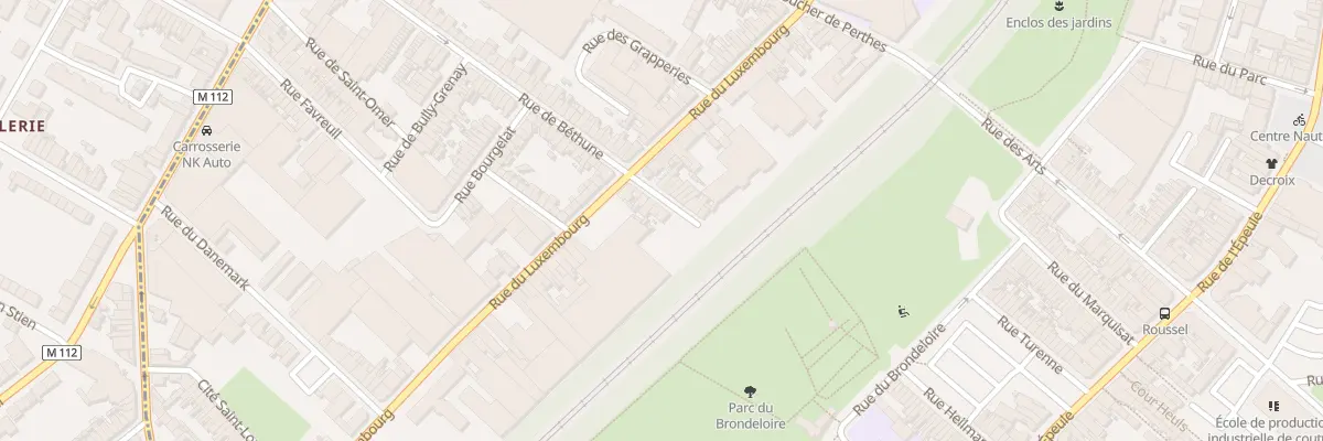 Plan du 13 Rue de Béthune à Roubaix