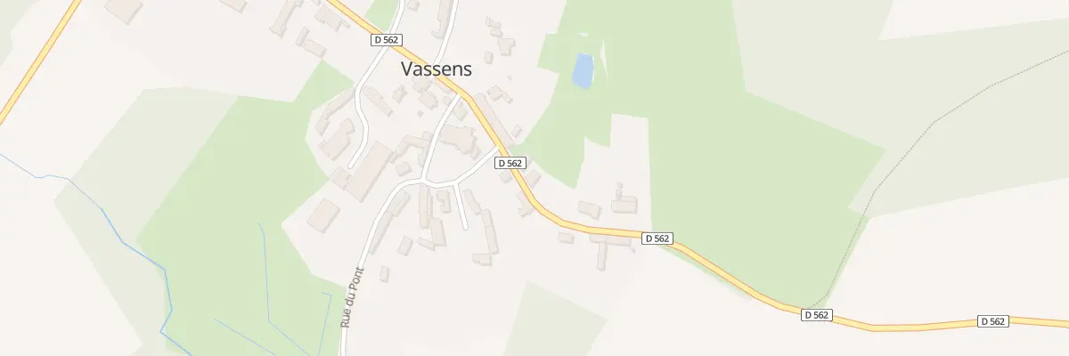 Plan du 8 Rue Principale à Vassens
