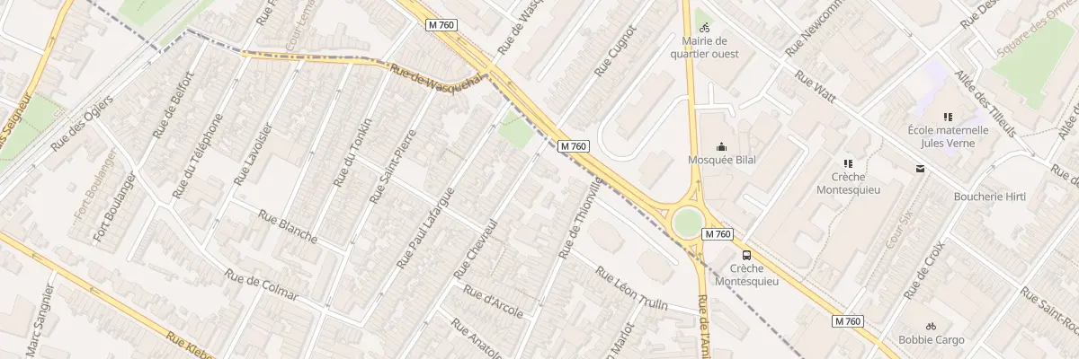 Plan du 72 Rue Chevreul à Croix