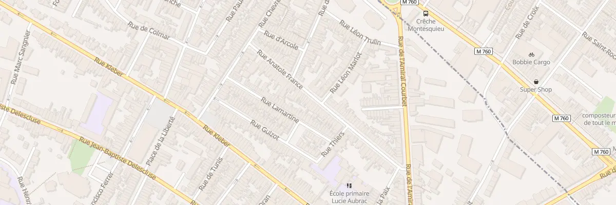 Plan du 55 Rue Anatole France à Croix