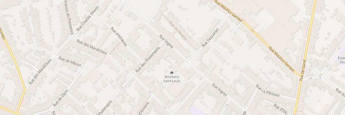 Plan du 143 Rue Ingres à Tourcoing