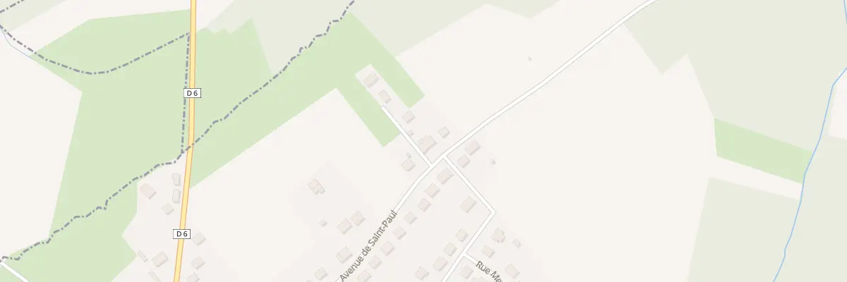 Plan du 27 Av de Saint-Paul à Blérancourt