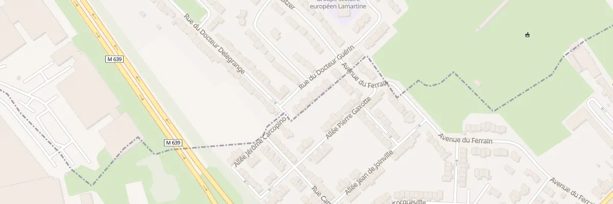 Plan du 28 Rue du Docteur Guérin à Neuville-en-Ferrain