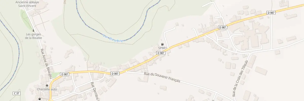 Plan du 27 Rue de Bourgneuf à Chantelle