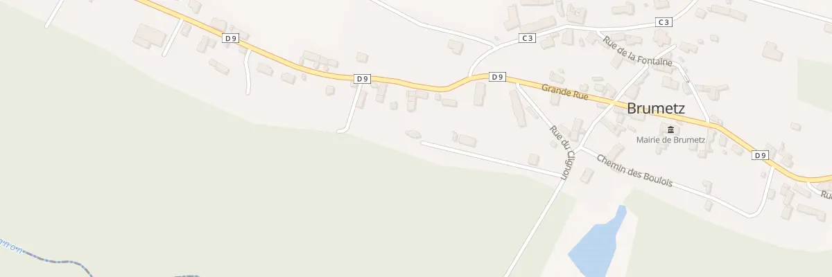 Plan du 6 Rue du Clignon à Brumetz