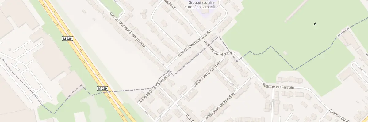 Plan du 26 Rue du Docteur Guerin à Tourcoing