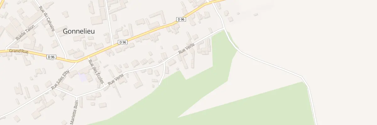 Plan du 364 Rue Verte à Gonnelieu