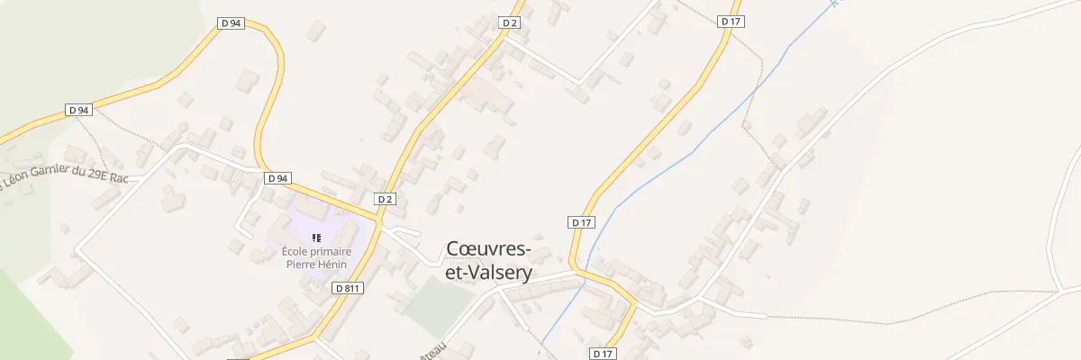 Plan du 12 Rue des Gais Voisins à Cœuvres-et-Valsery