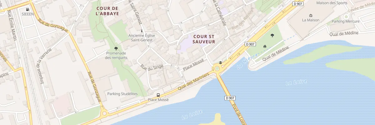 Plan du 11 Pl Mosse à Nevers
