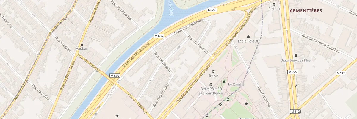 Plan du 15 Rue Kléber à Tourcoing