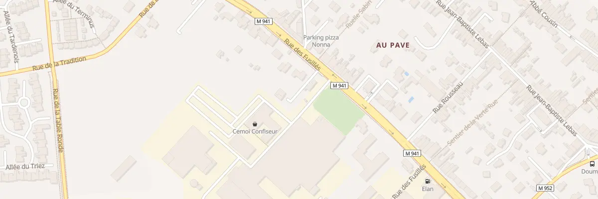 Plan du 156 Rue des Fusillés à Villeneuve-d’Ascq
