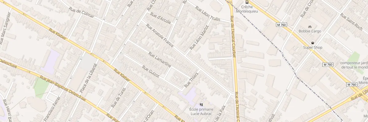 Plan du 45 Rue Anatole France à Croix