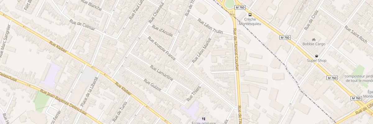 Plan du 62 Rue Anatole France à Croix