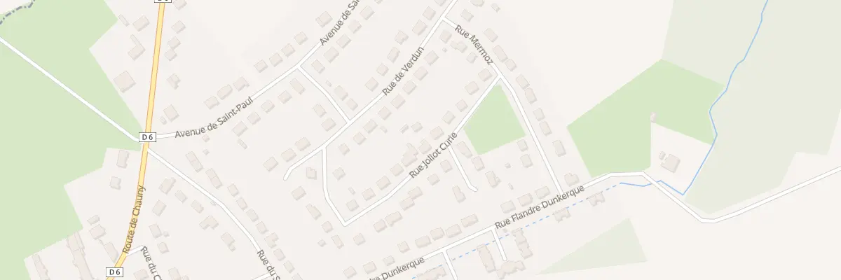 Plan du 13 Rue Joliot Curie à Blérancourt