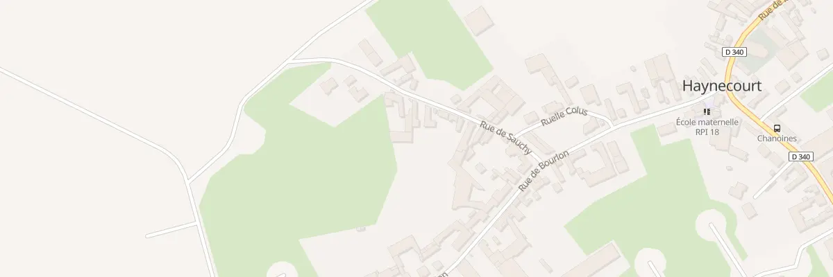 Plan du 153 Rue de Sauchy à Haynecourt