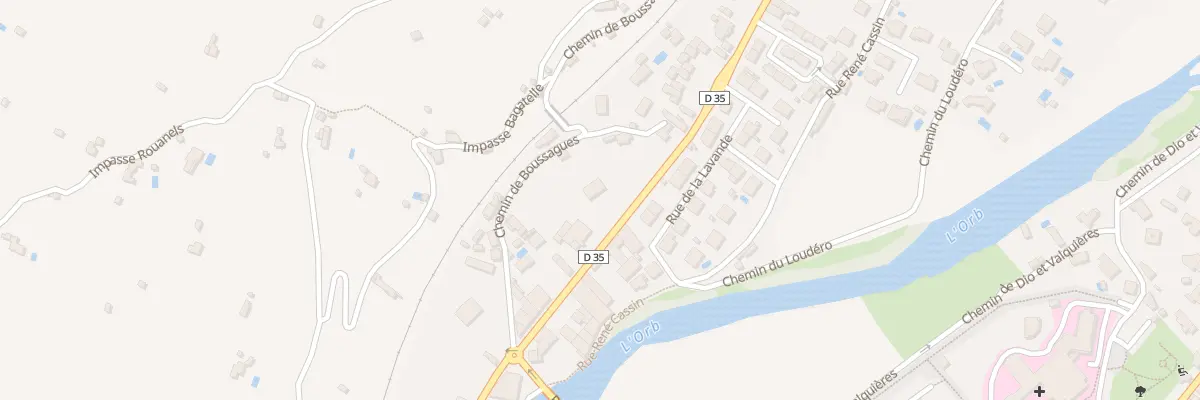 Plan du 15 Av de Lodeve à Bédarieux