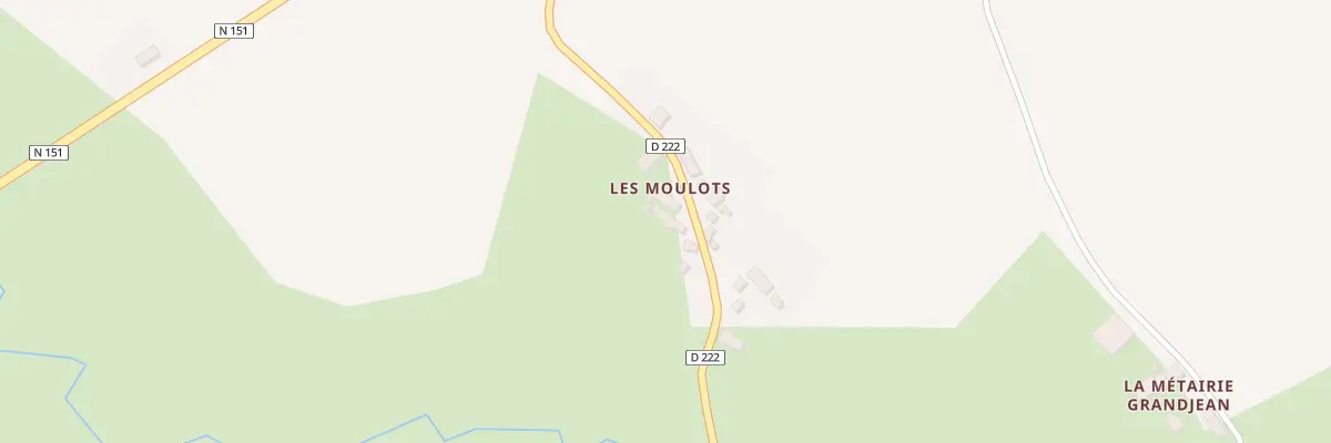 Plan du 149 Les Moutots à Chasnay