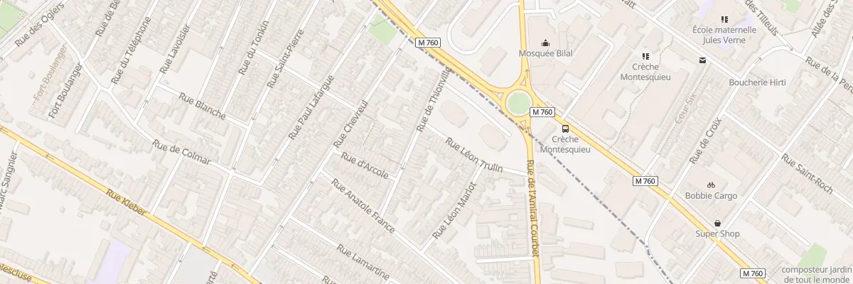 Plan du 32 Rue de Thionville à Croix