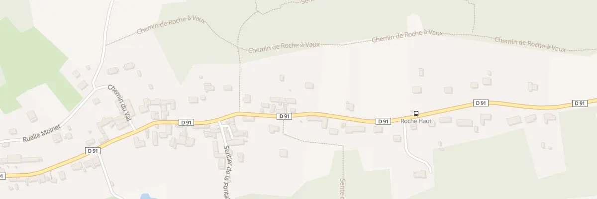 Plan du 9 Rue de la Croix de Roche à Berny-Rivière