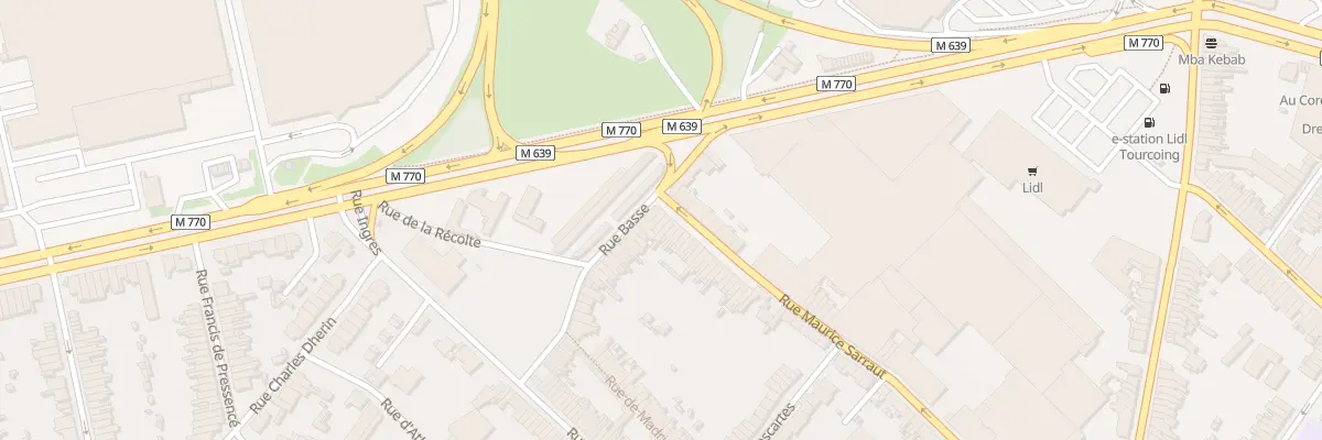 Plan du 131 Rue Maurice Sarraut à Tourcoing