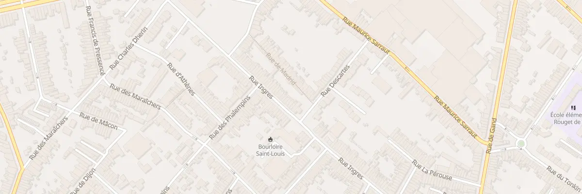 Plan du 144 Rue Ingres à Tourcoing
