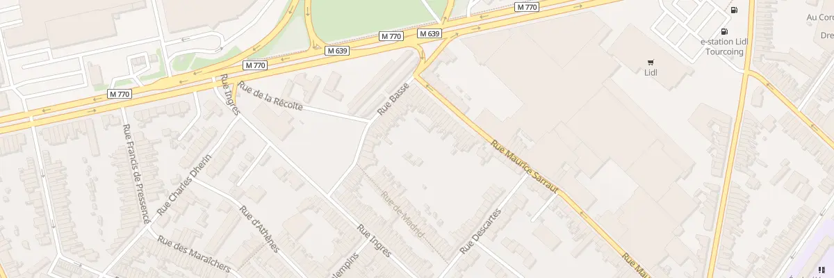 Plan du 115 Rue Maurice Sarraut à Tourcoing