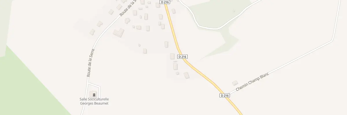 Plan du 24 Rte de Gannat à Bègues