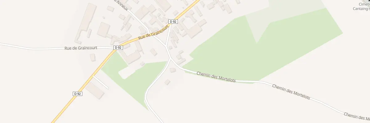 Plan du 5 Chemin des Mortelots à Cantaing-sur-Escaut