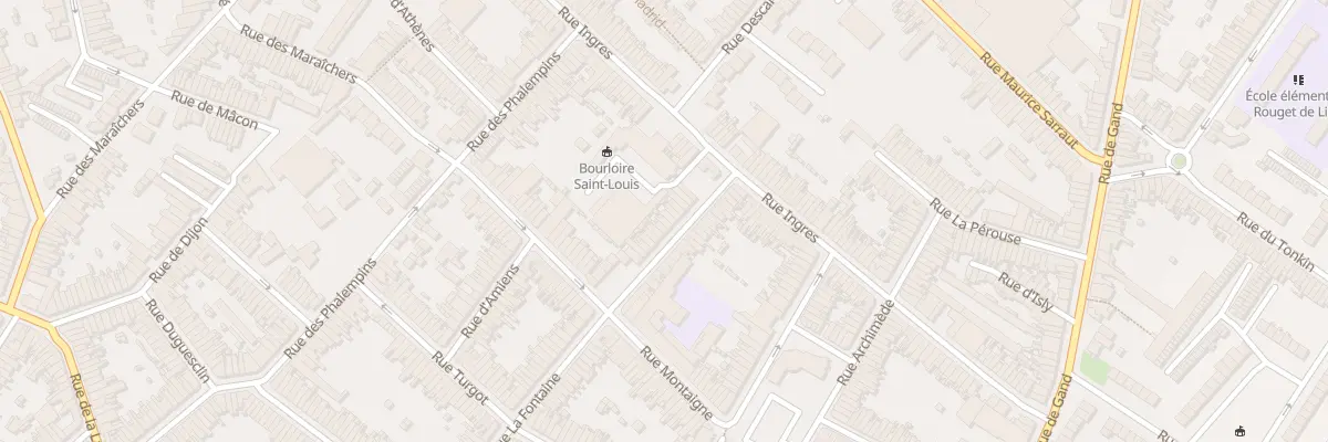 Plan du 81 Rue la Fontaine à Tourcoing