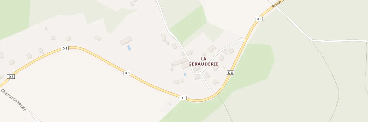 Plan du 38 La Gerauderie à Parigny-les-Vaux