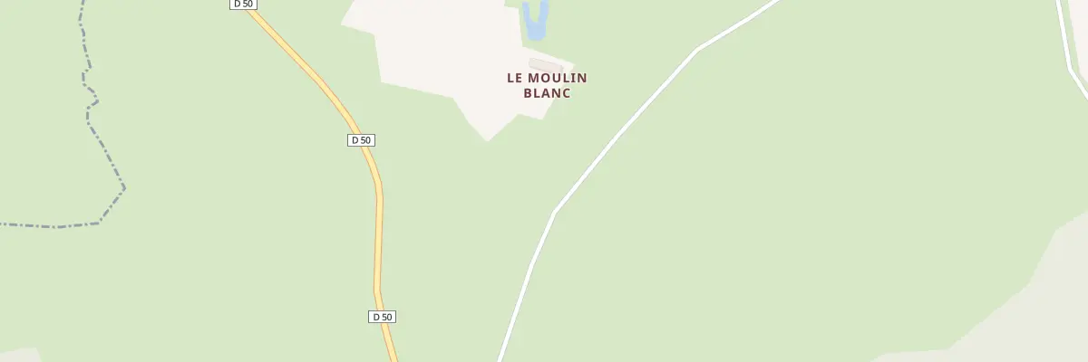 Plan du 1 Le Moulin Blanc à Tiviers