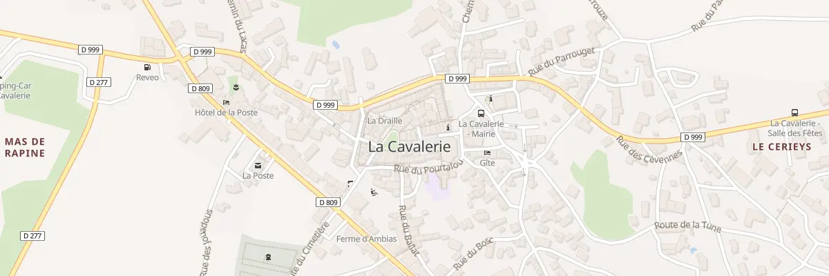 Plan du 7 Pl de l’Eglise à La Cavalerie