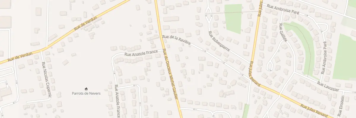 Plan du 118 Rue du Doc Michel Gaulier à Varennes-Vauzelles