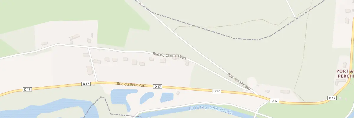 Plan du 3 Rue du Chemin Vert à Silly-la-Poterie