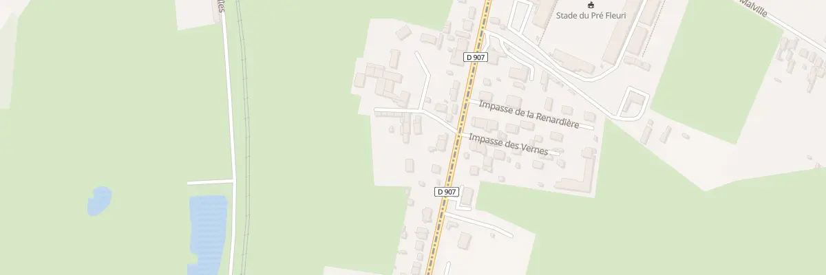 Plan du 61T Rte de Lyon à Challuy