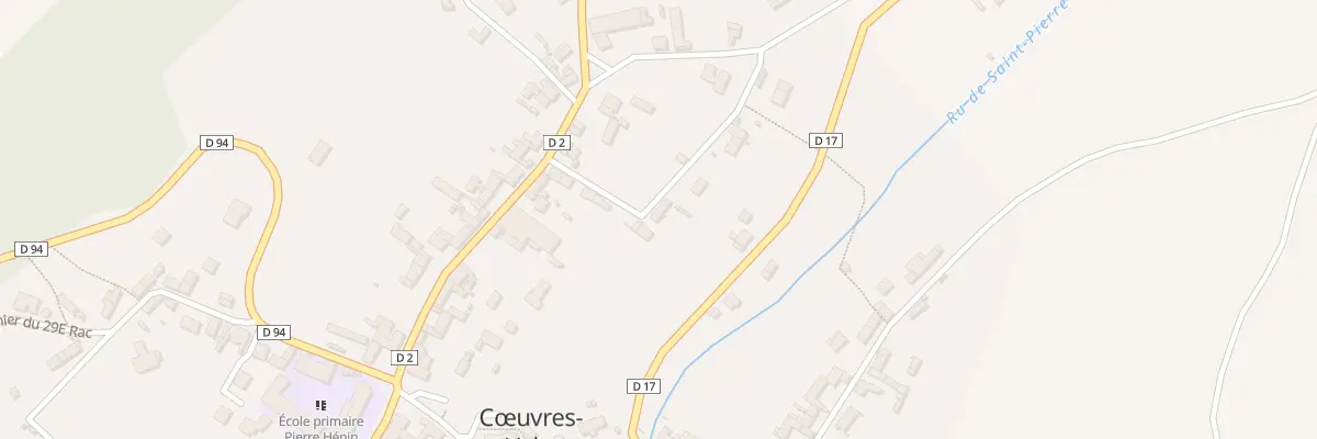 Plan du 8 Rue a de Bertier de Sauvigny à Cœuvres-et-Valsery