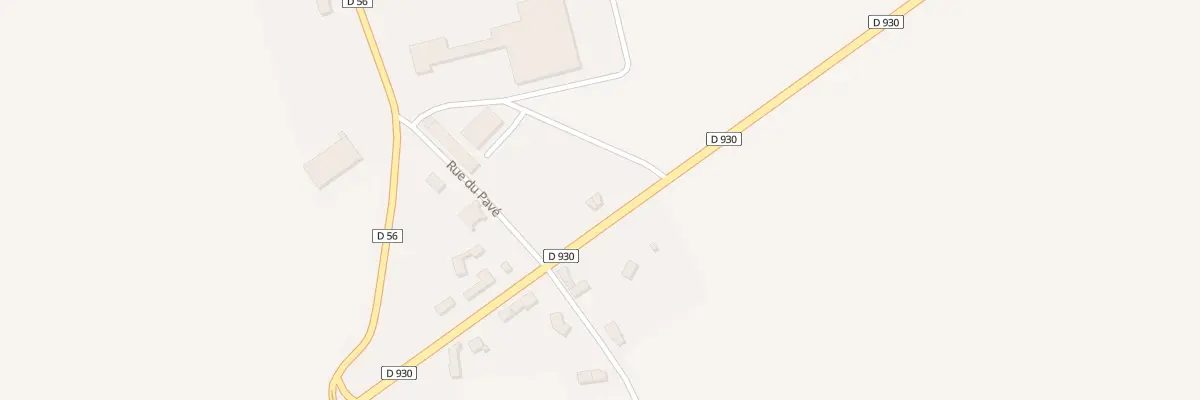 Plan du 12 Rue de Paris à Fluquières