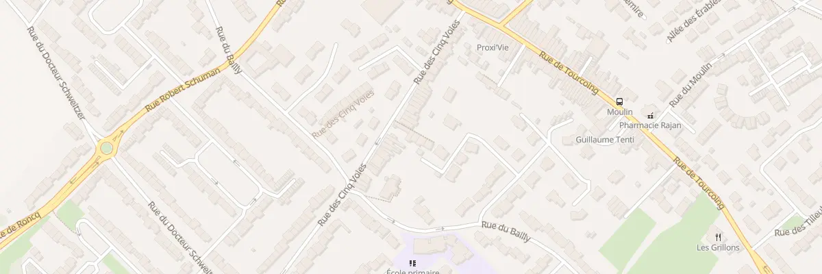 Plan du 49 Rue des Cinq Voies à Neuville-en-Ferrain