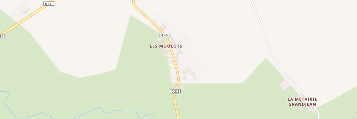 Plan du 143 Les Moutots à Chasnay