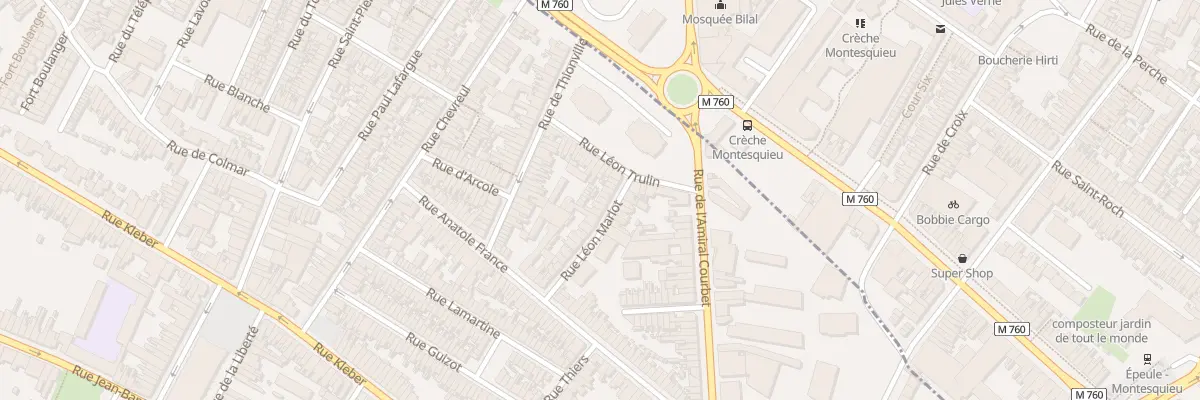 Plan du 23 Rue Léon Marlot à Croix