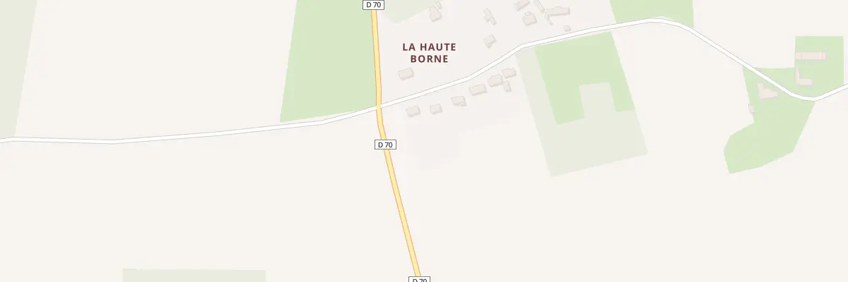 Plan du 2 La Haute Borne à Villebougis