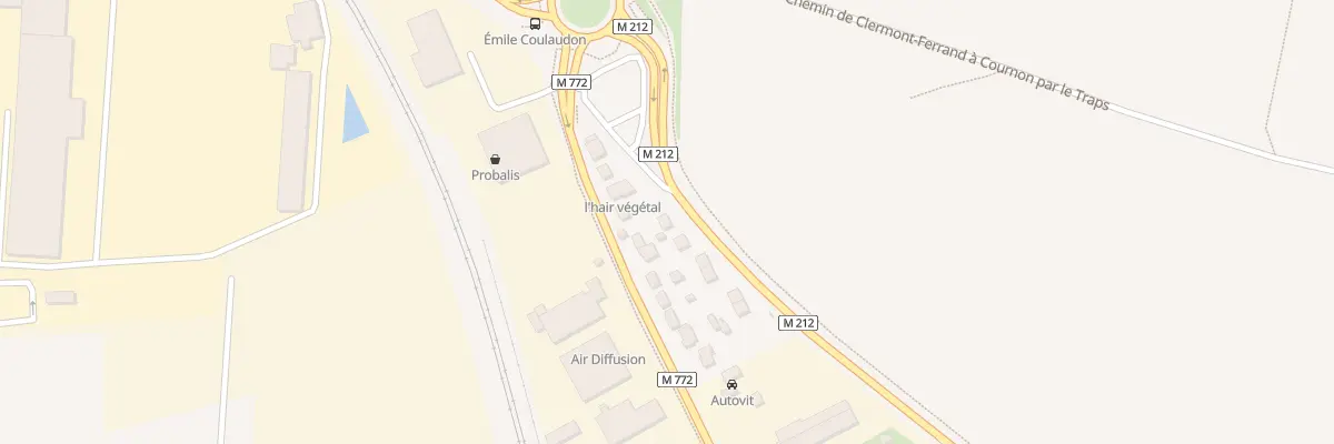 Plan du 8 Av de Clermont à Cournon-d’Auvergne
