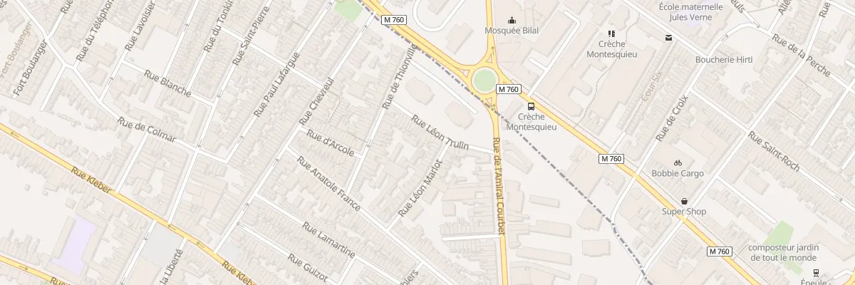 Plan du 11 Rue Léon Trulin à Croix