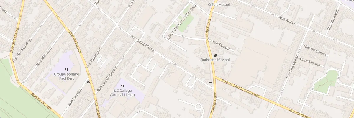 Plan du 32 Rue Saint Blaise à Tourcoing