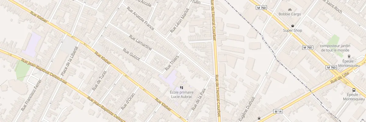 Plan du 25 Rue Anatole France à Croix