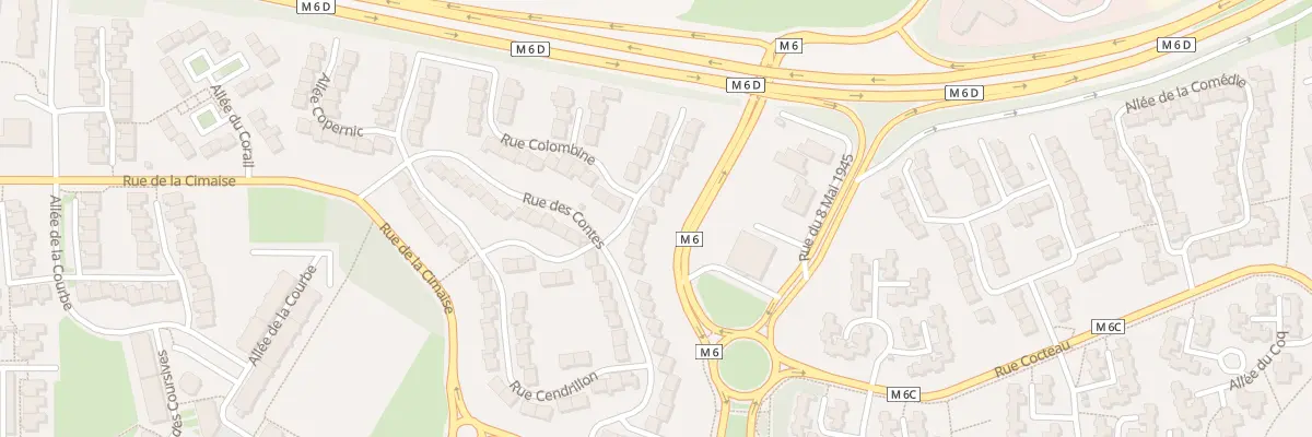 Plan du 8 Rue Colombine à Villeneuve-d’Ascq