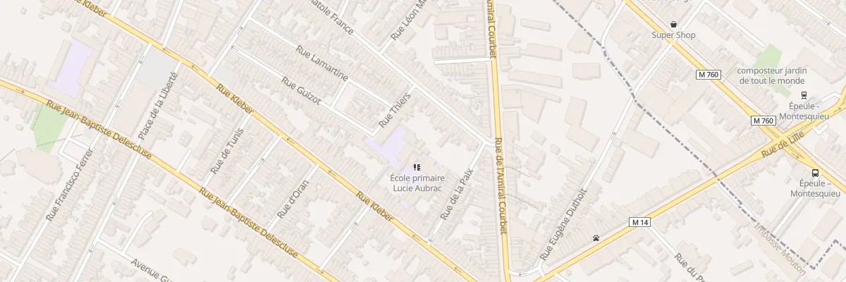Plan du 21B Rue Anatole France à Croix