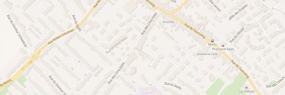 Plan du 39 Rue des Cinq Voies à Neuville-en-Ferrain
